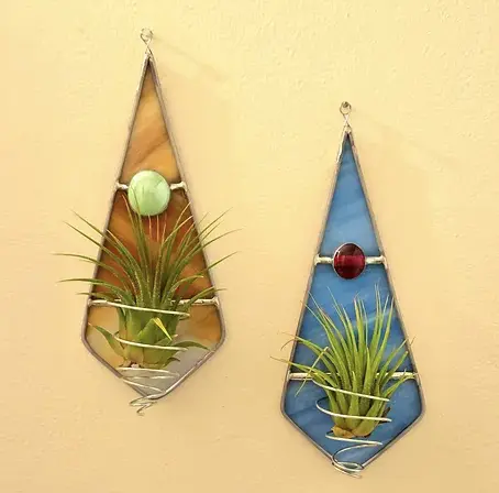 Stained Glass Basics  Air Plant Holder - The Triangle Weekender