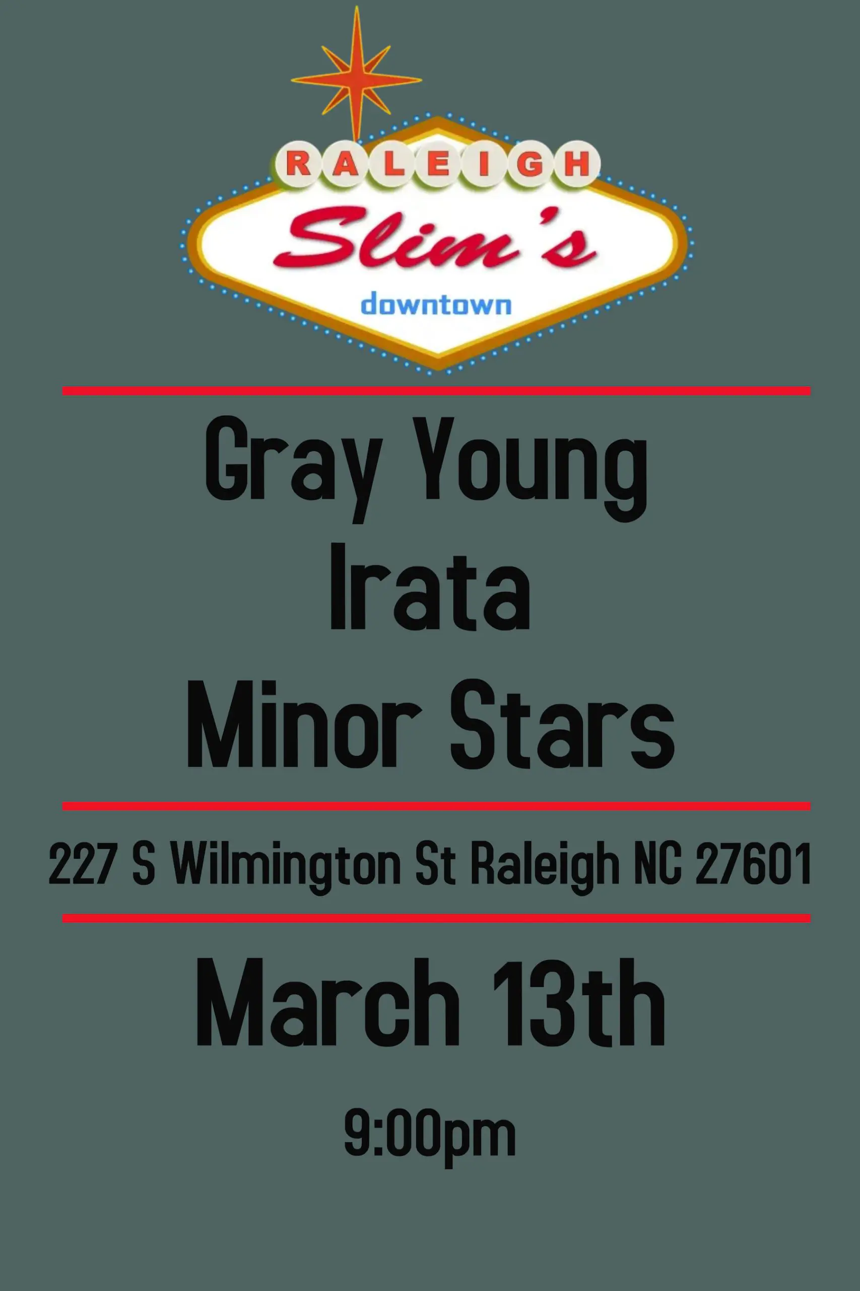 Gray Young, Irata, and Minor Stars