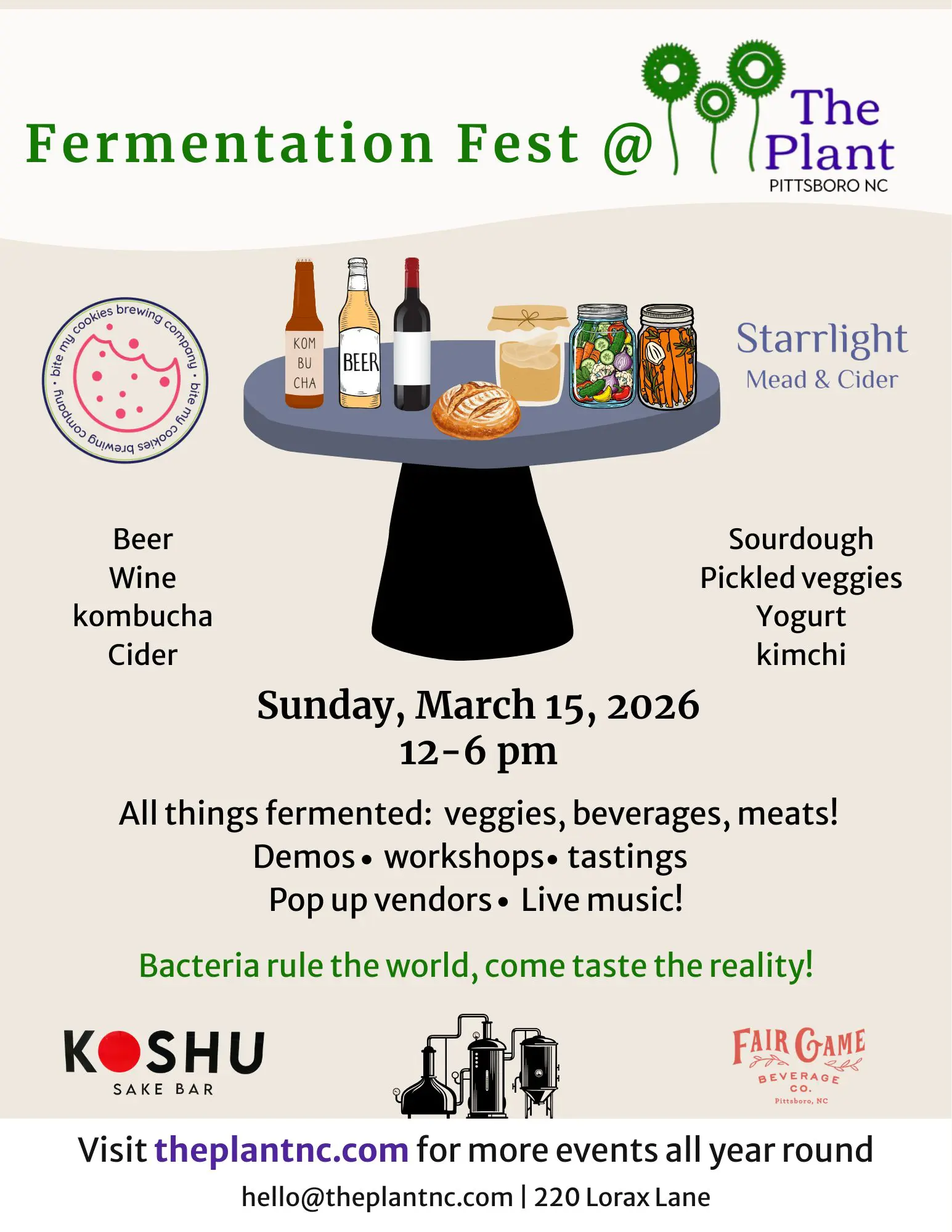 Fermentation Festival @ The Plant