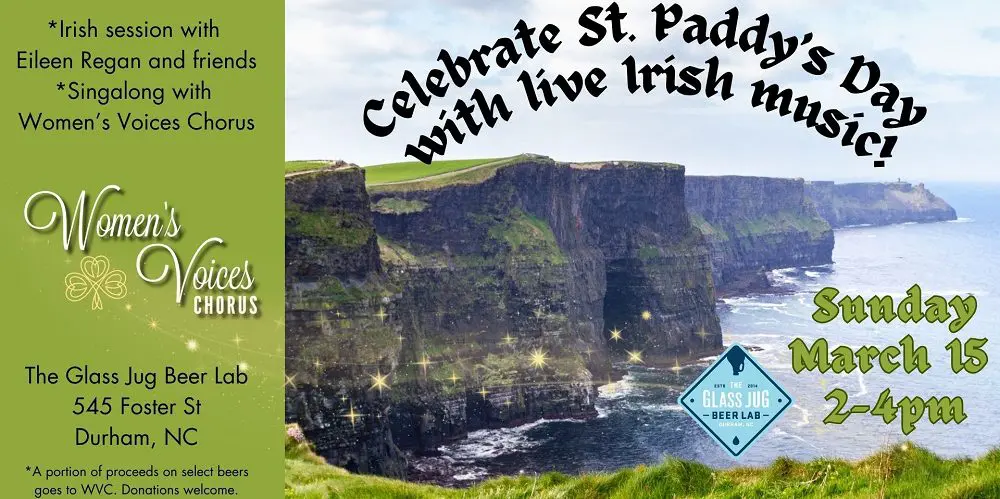 Irish Music Fundraiser for Women’s Voices Chorus
