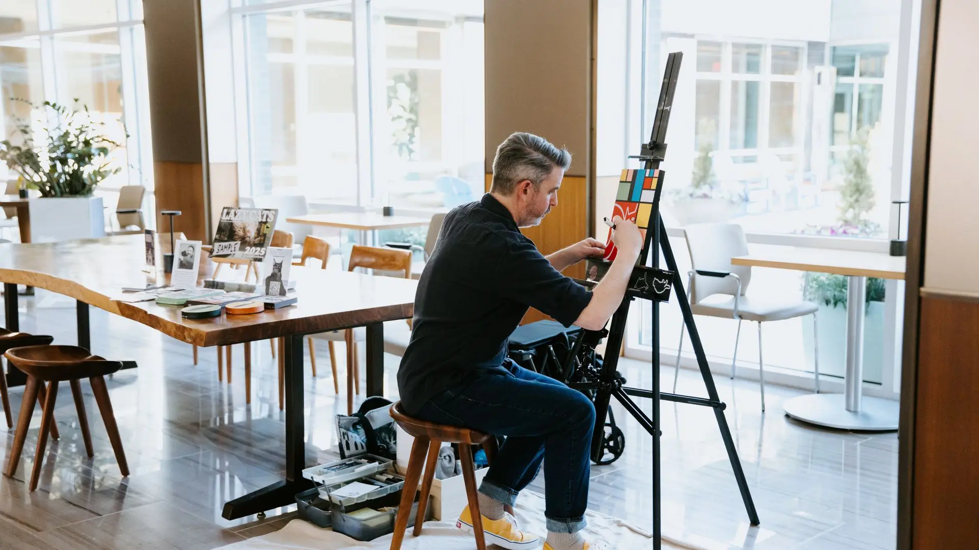 “Artful Evenings” Artist in Residence Series at JB Duke Hotel  