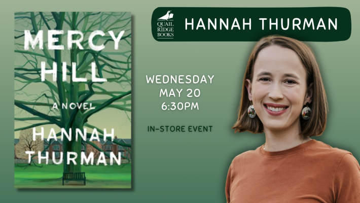 Debut Novelist Hannah Thurman at Quail Ridge Books