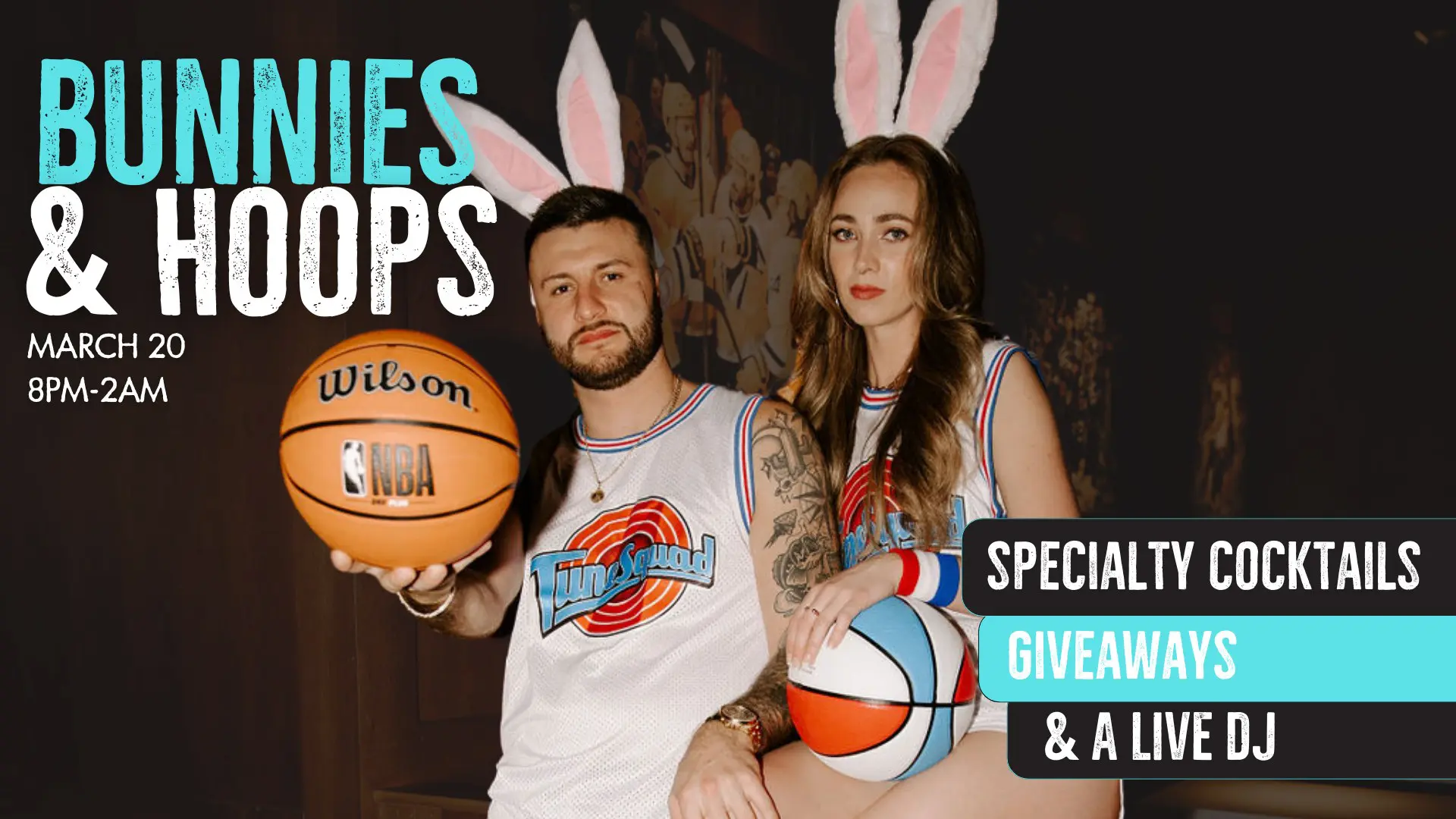 Monthly Mayhem: Bunnies & Hoops