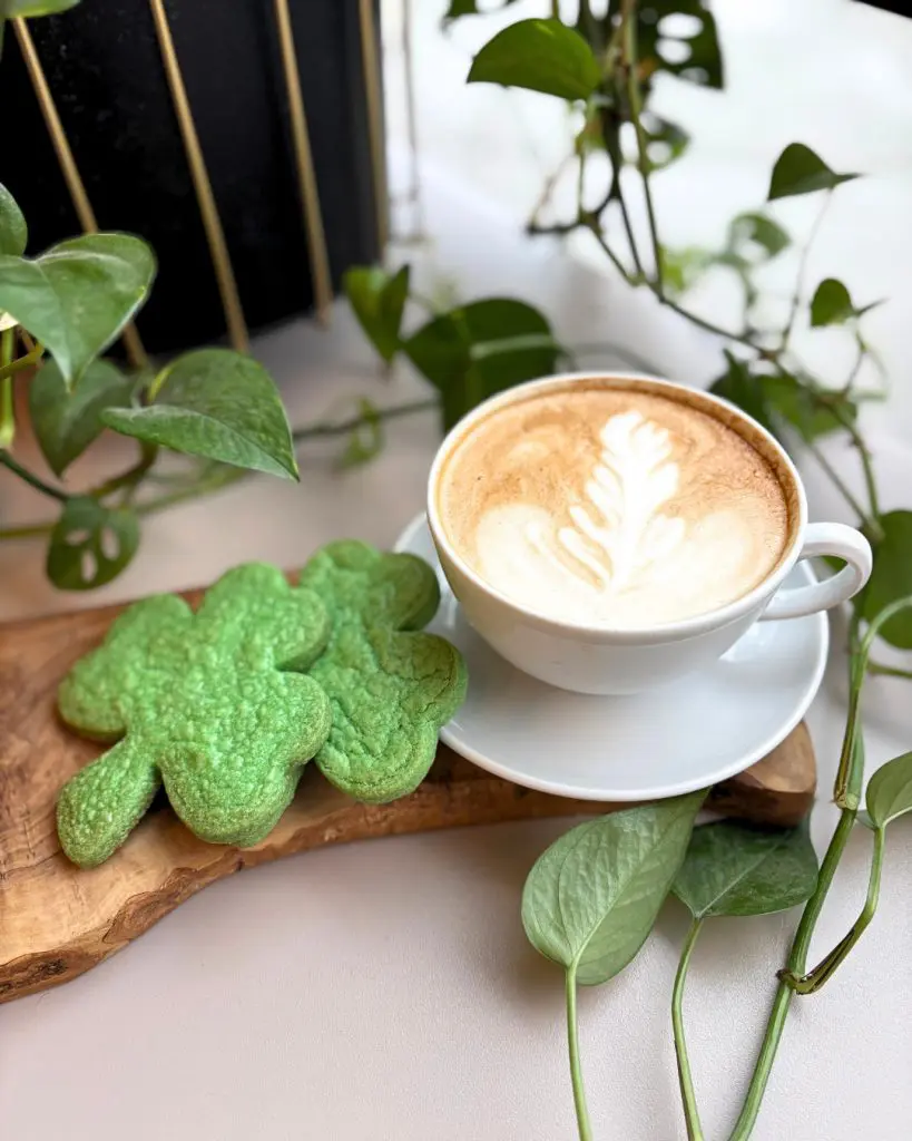 St Patricks Day coffee in the Triangle
