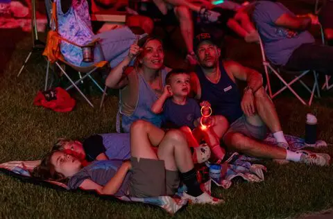 Chapel Hill July 4 Drone Show