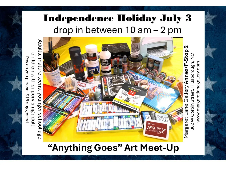 Independence Holiday Art Meet Up at F-Stop2!