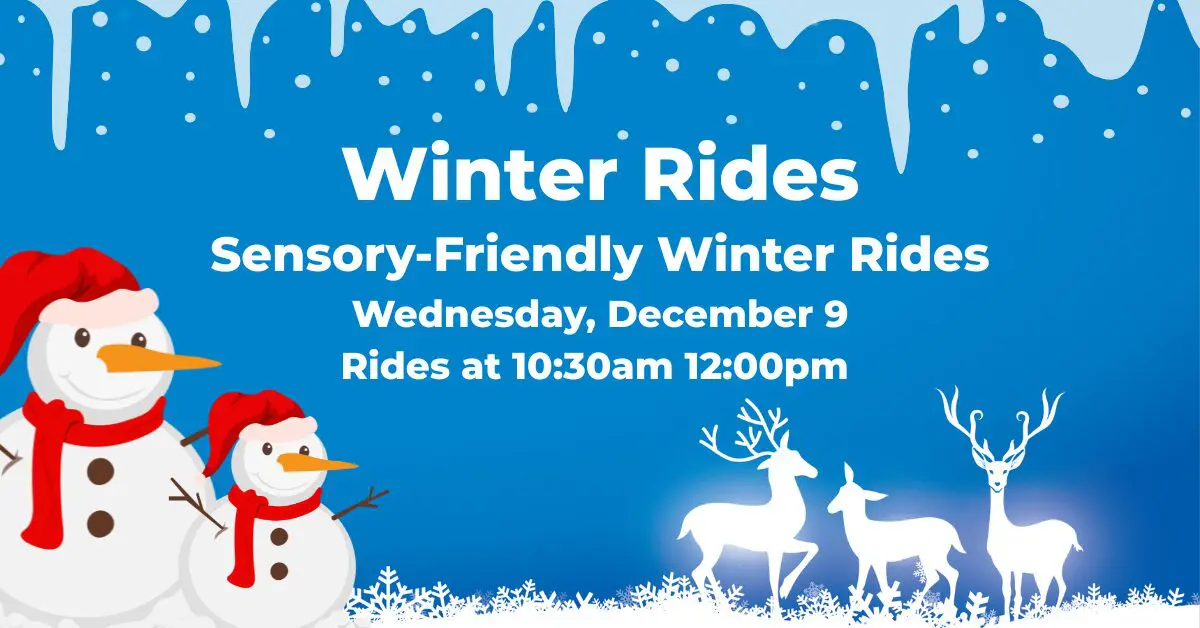 new hope valley railway winter sensory rides 2026