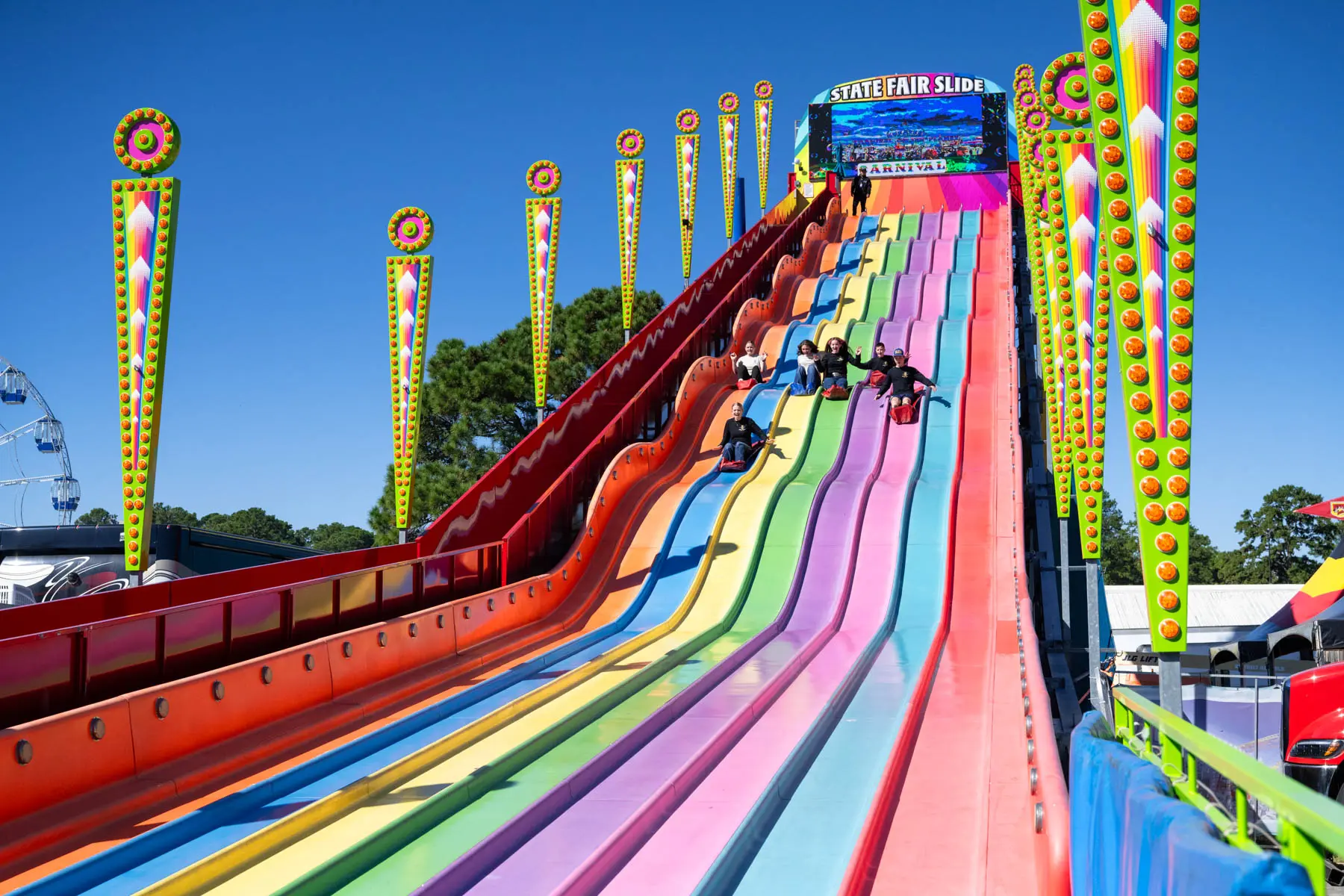 kid-friendly rides at the state fair