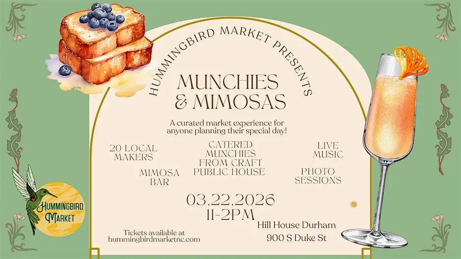 Munchies and Mimosas with Hill House Durham