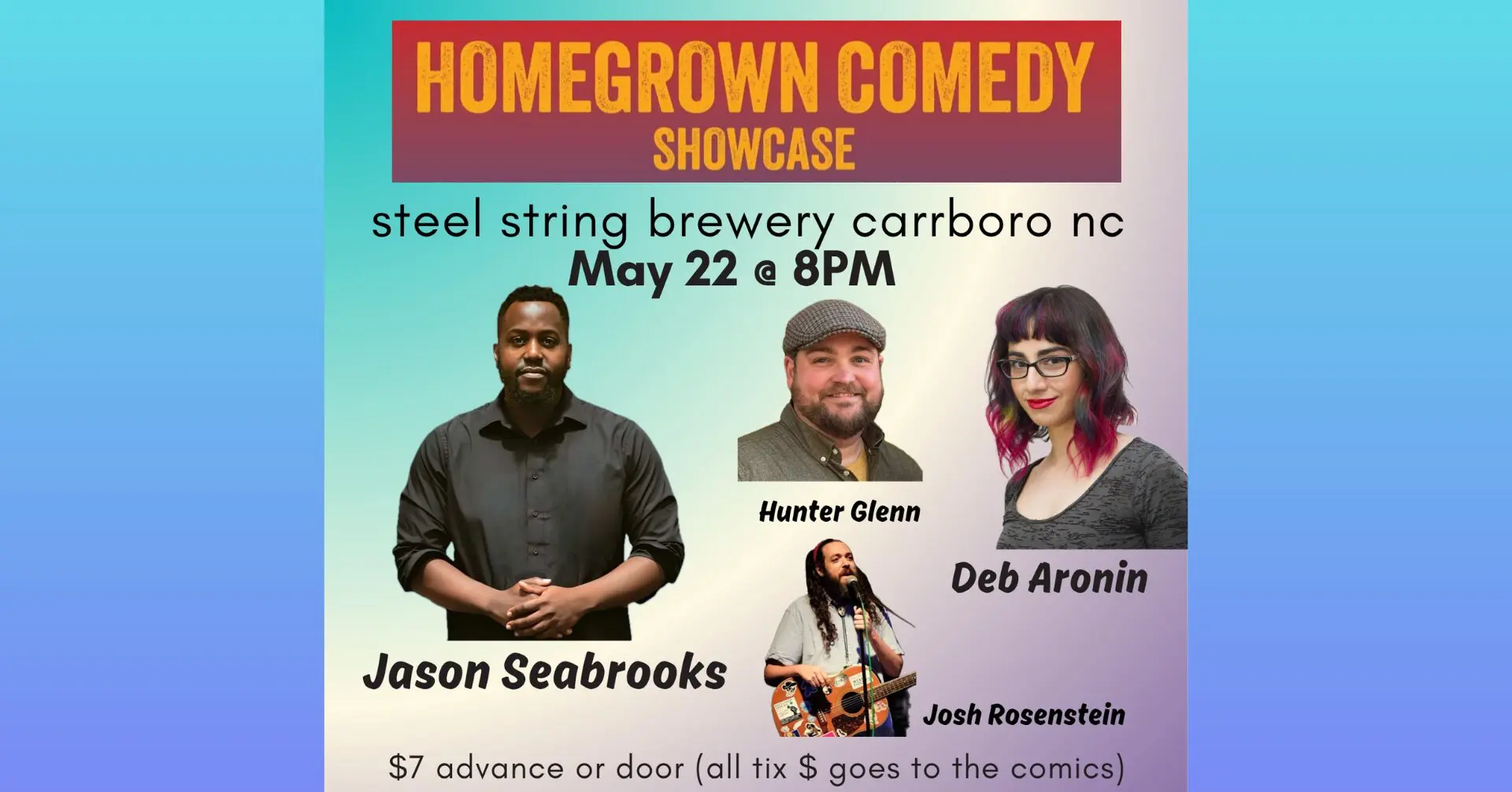 Comedy Night at Steel String Brewery