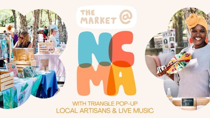The Market at NCMA — Family fun in North Carolina Museum of Art