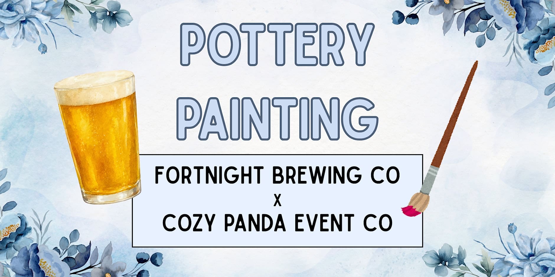 Pottery Painting with Cozy Panda — Arts & culture in Fortnight Brewing · Cary