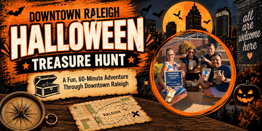 Downtown Raleigh Halloween Treasure Hunt — Outdoors & nature in Raleigh Convention Center
