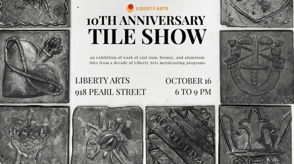10th Anniversary Tile Show with Liberty Arts — Arts & culture in Liberty Arts Artists Studios & Foundry · Durham, NC