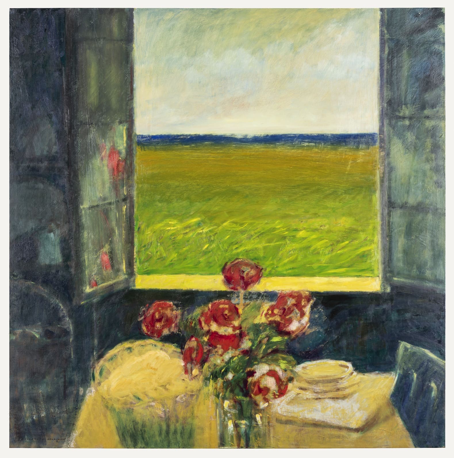 Quiet Company: Paintings and Linocuts by Will South — Arts & culture in gallery c fine art