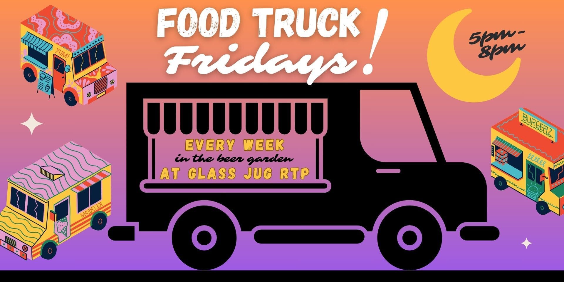 Food Truck Fridays — Food & drink in The Glass Jug Beer Lab