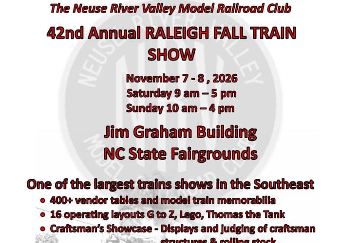 42nd Annual Model Train Show — Family fun in Jim Graham Building · Raleigh