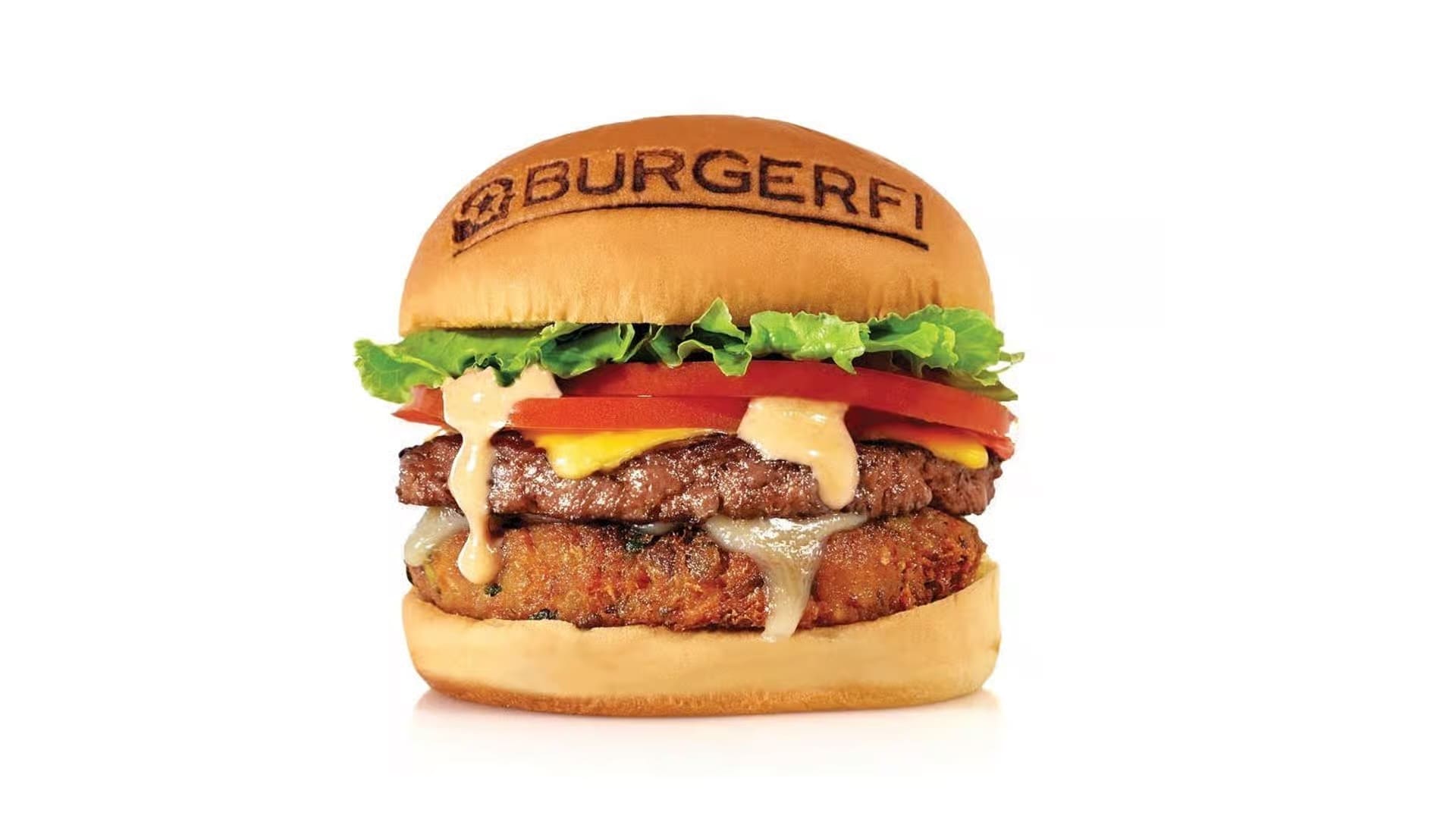 BurgerFi’s Conflicted Burger Returns for $5 on Election Day! — Food & drink in BurgerFi · Raleigh